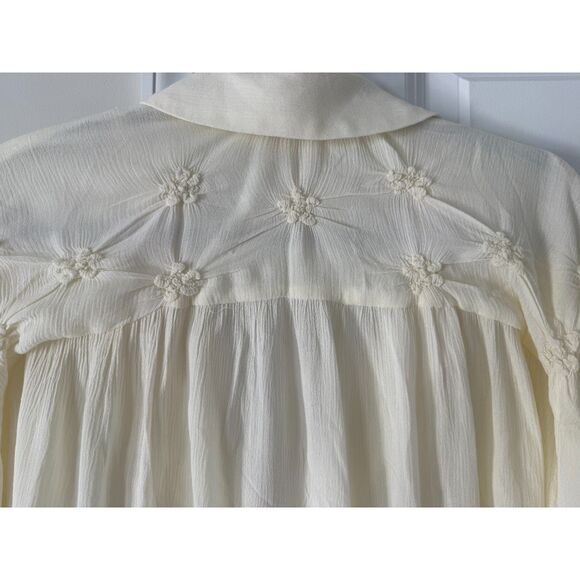 Free People Olivia Smocked Top - Size XS just 1 use - Picture 7 of 12